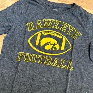 Iowa Hawkeye football youth tshirt